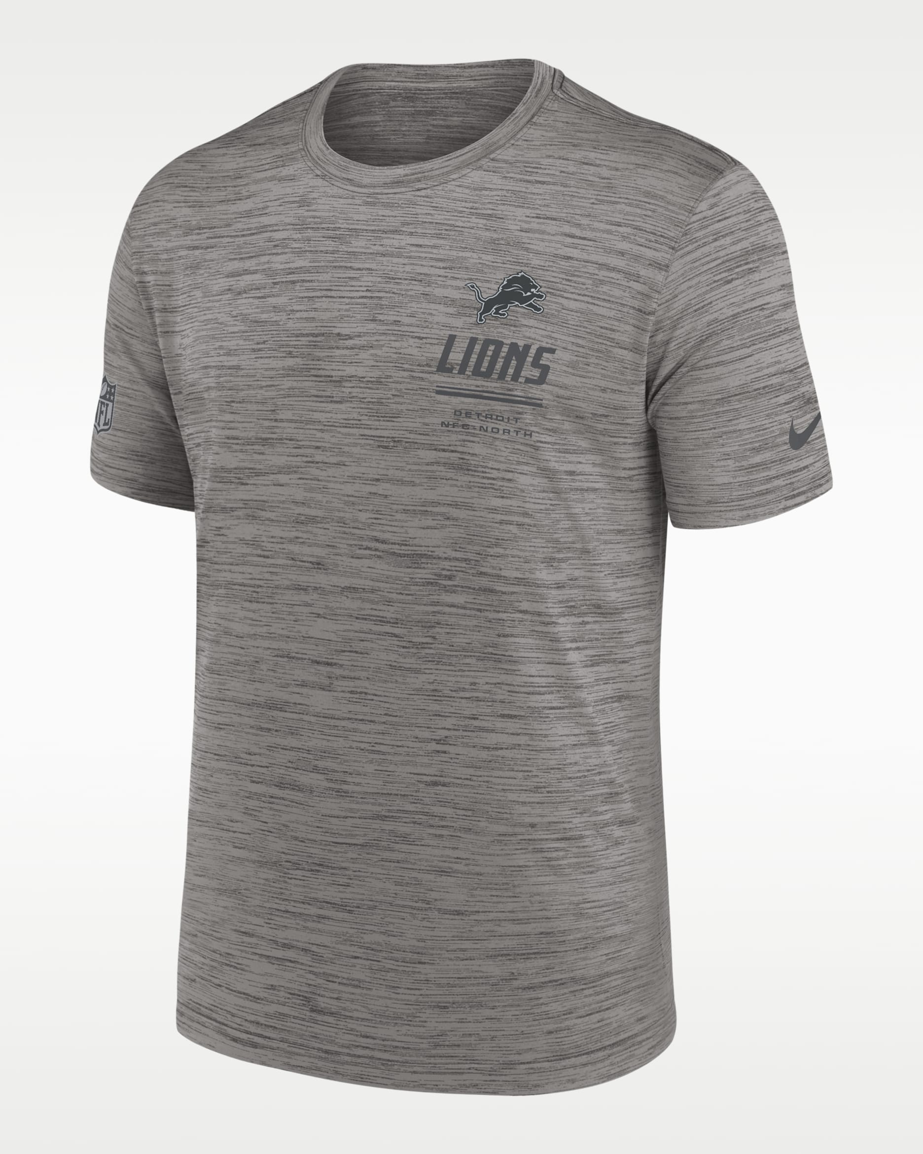 Detroit Lions Sideline Team Issue Velocity Men's Nike Dri-FIT NFL
